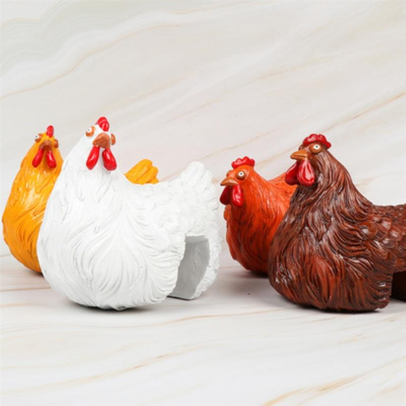 Ladder Hen Ornaments