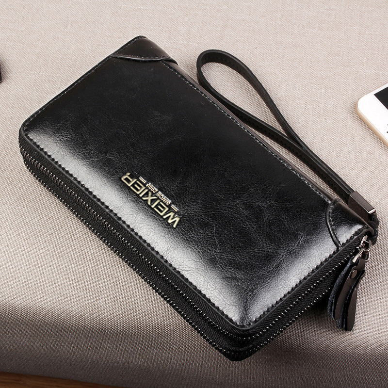 Leather Clutch Purse Wallet for Men
