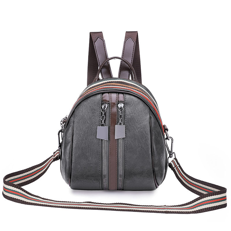 Wax Leather Shell Backpack