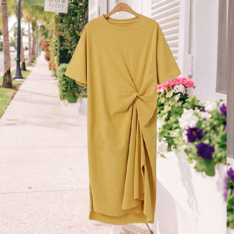 Plus Size Loose Casual Long T-shirt Dress