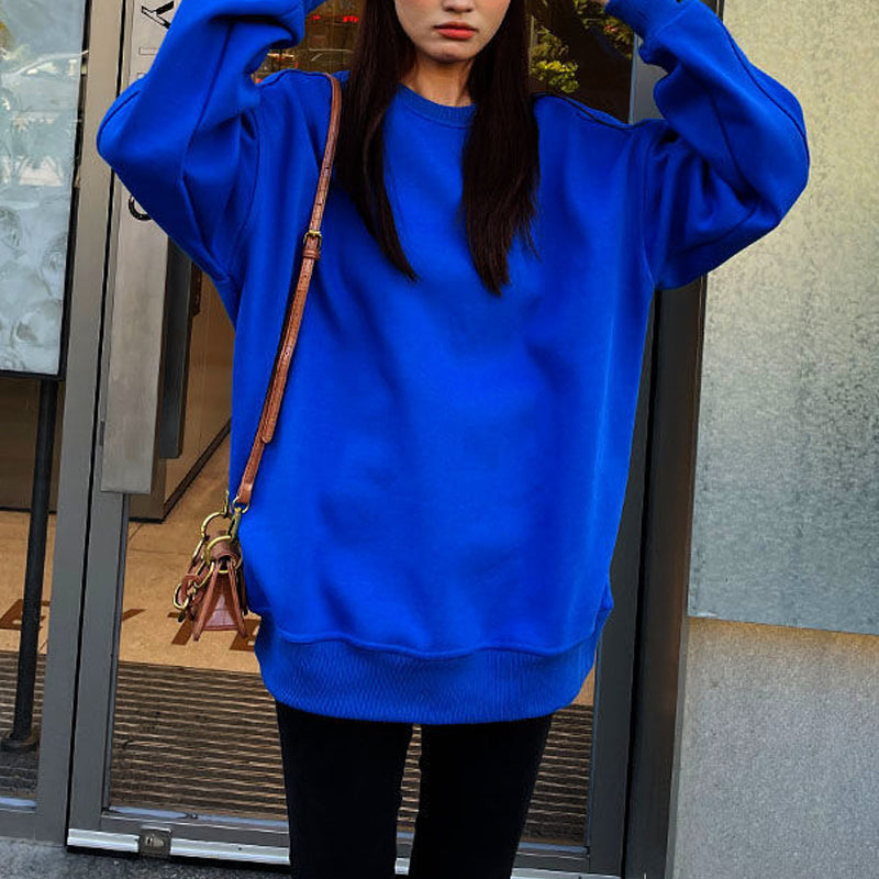 Fleece Padded Sweatshirt