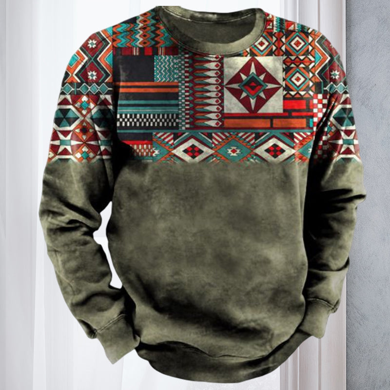 Digital Print Crew Neck T-Shirt