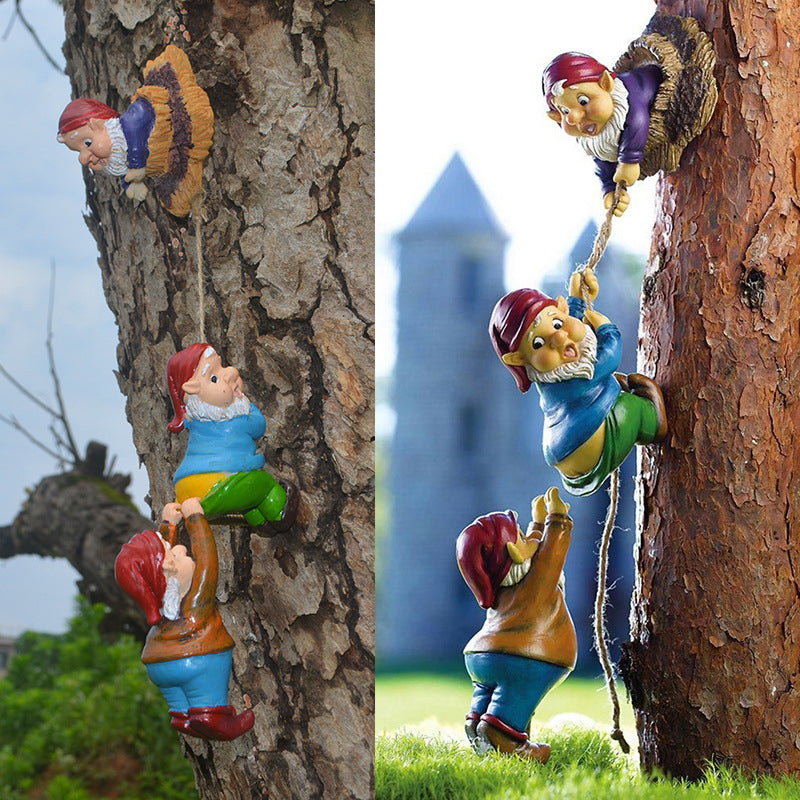 Dwarf Climbing Ornament