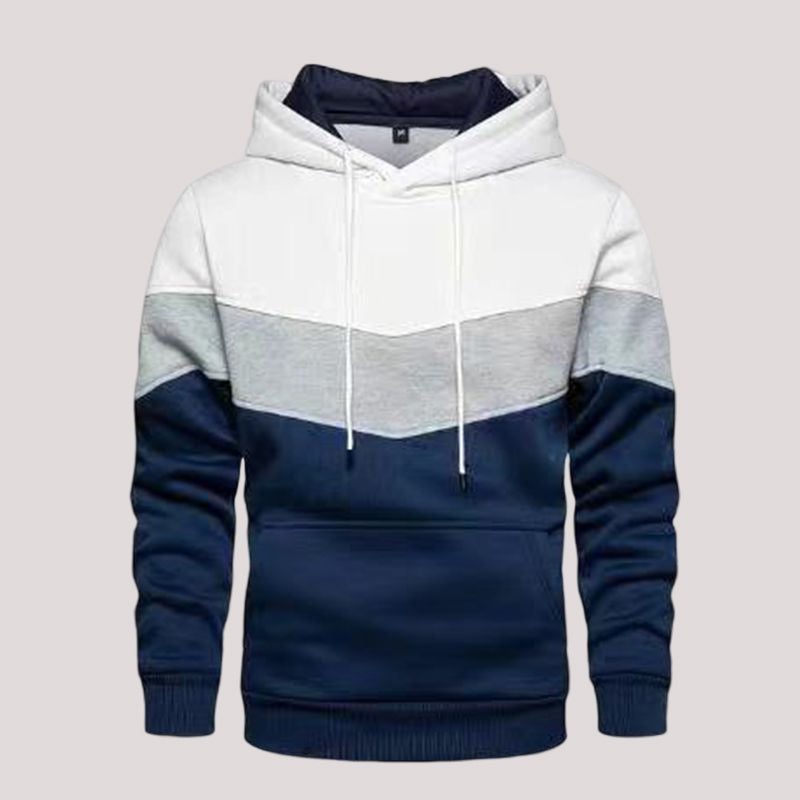 Hooded Colorblock Sweatshirt