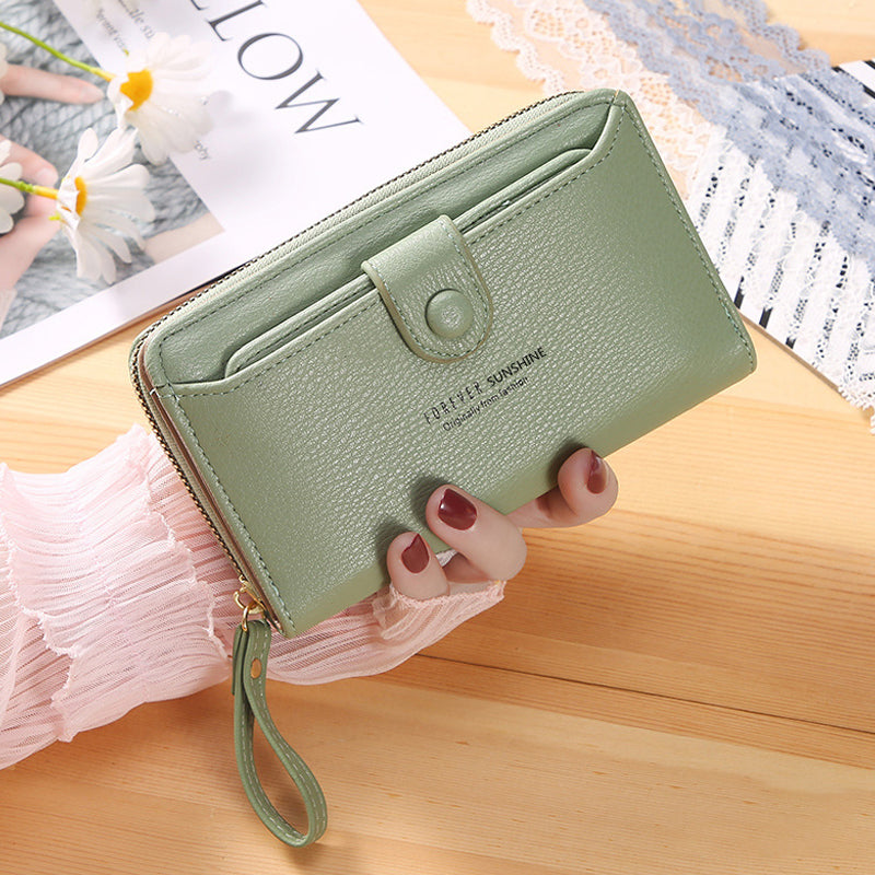 New Solid Color Ladies Wristband Clutch Bag