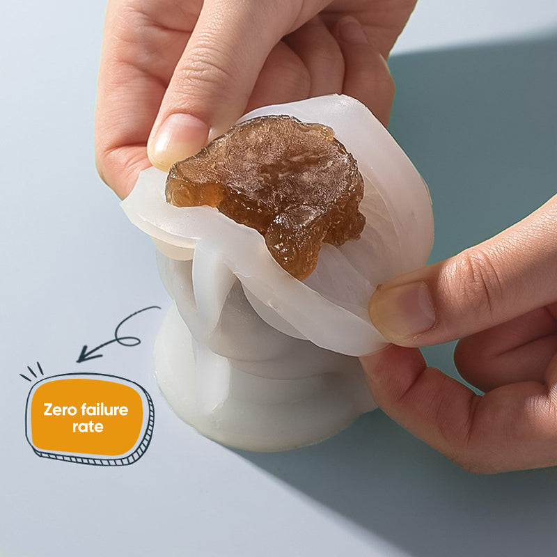 3D Teddy Bear Ice Cube Maker