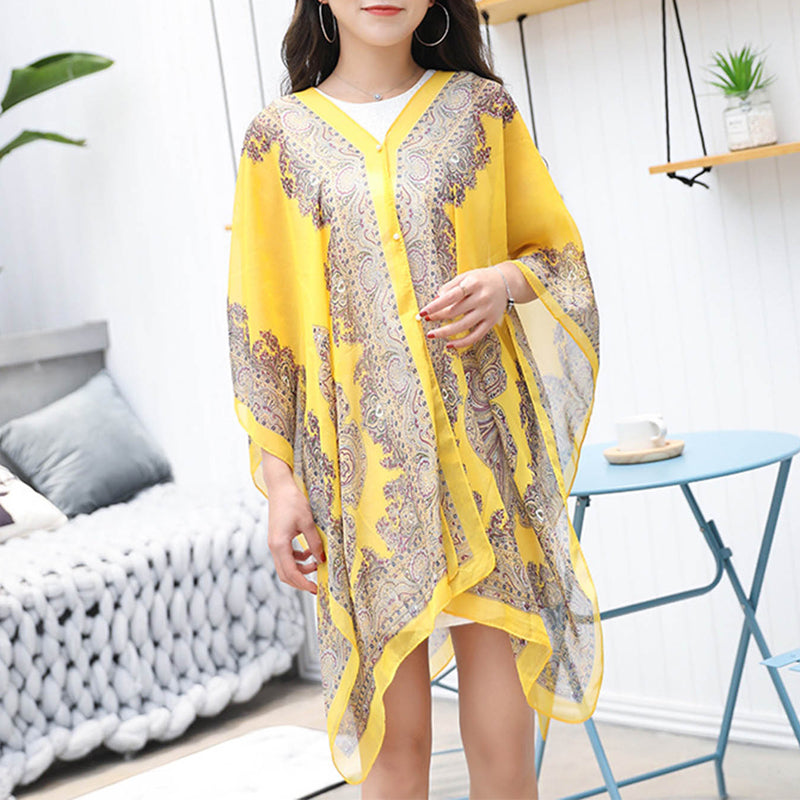 Summer Sun Protection Scarf for Women