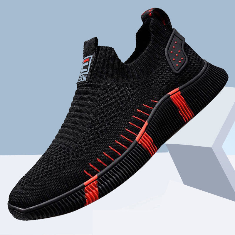 Stretch Fruit Roll Breathable Casual Flyknit Shoes