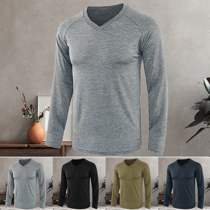 Men's Long Sleeve Slim Fit Shirt