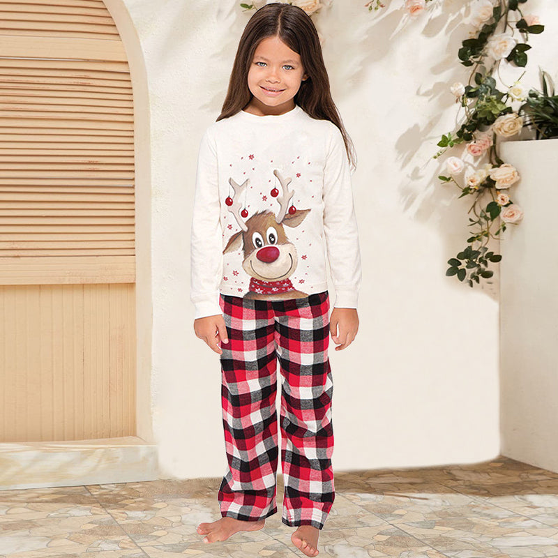 Elk Print Parent-child Outfit