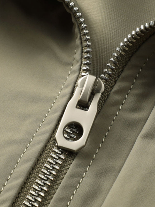Men's Baseball Collar Jacket