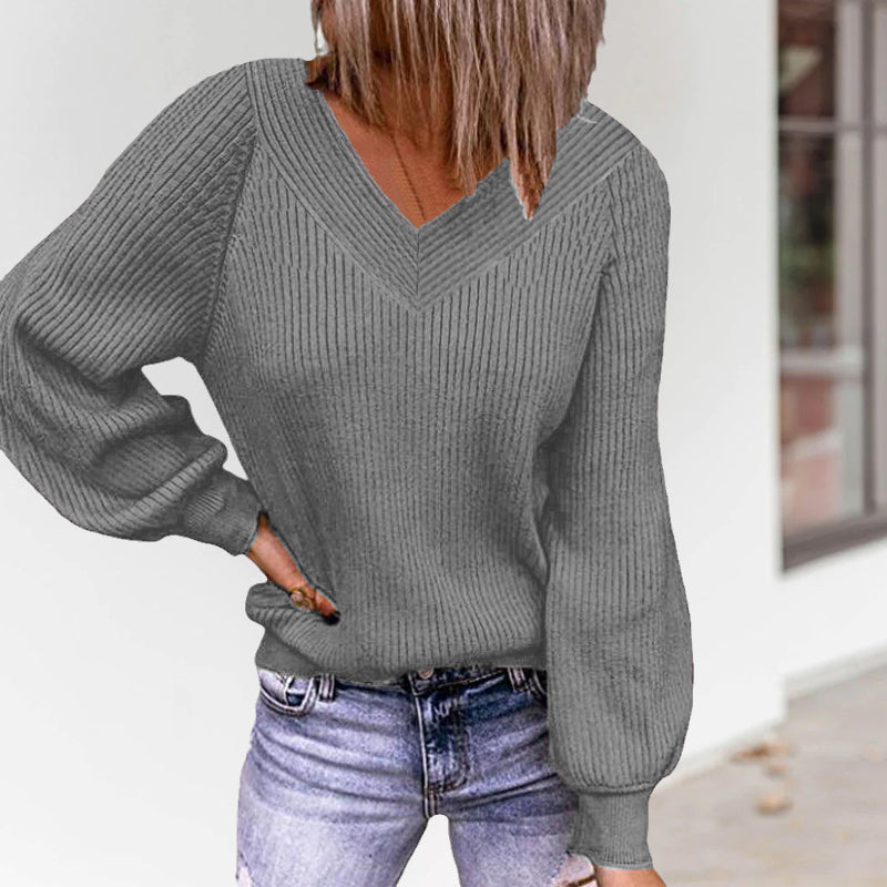 Womens V Neck Sweaters