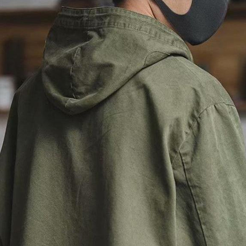 Retro Military Workwear Sweatshirt