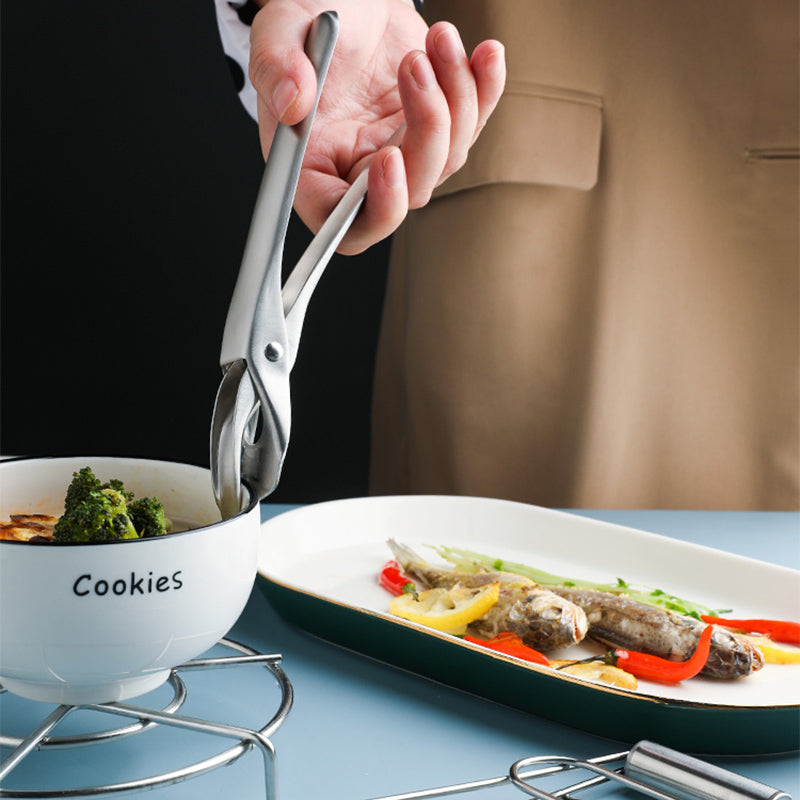 Stainless Steel Hot Plates Tongs