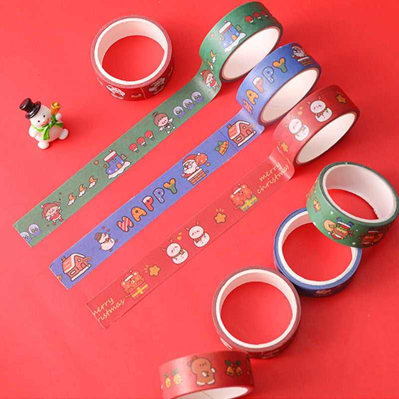 Cartoon Christmas Washi Tape