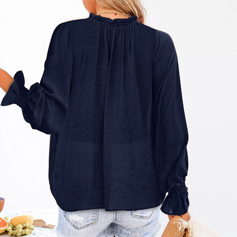 Cuff Flared Shirt