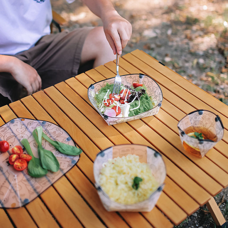 Outdoor Foldable Tableware