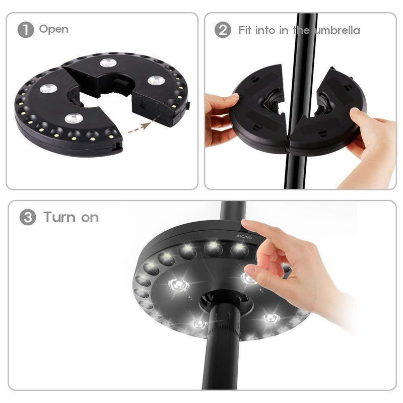 Super Bright Patio LED Umbrella Light