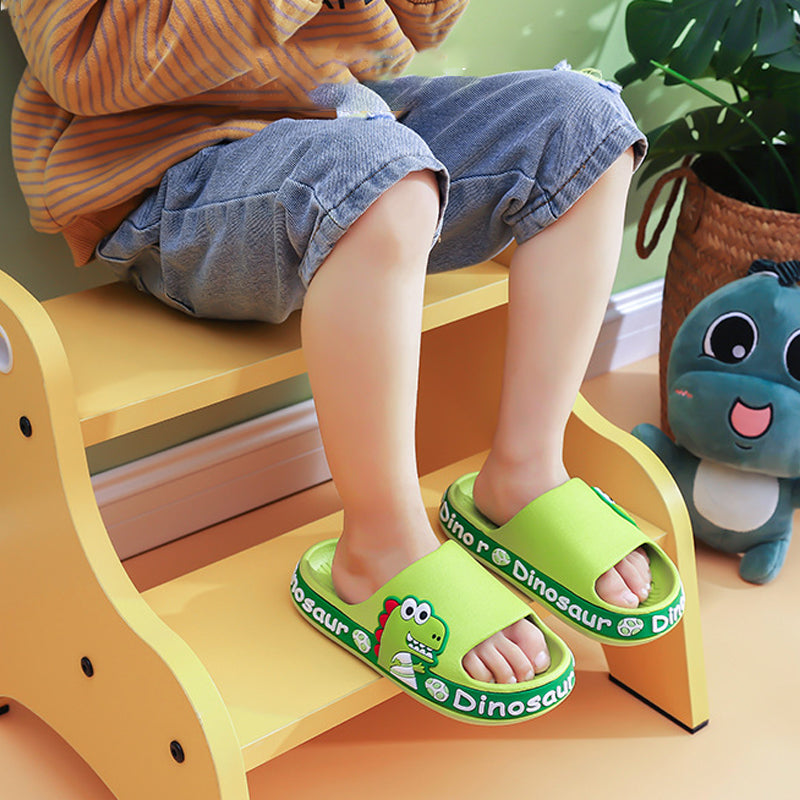 Dinosaur Soft Bottom Non-slip Children's Slippers