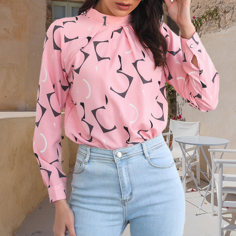 Long Sleeve Printed Shirt