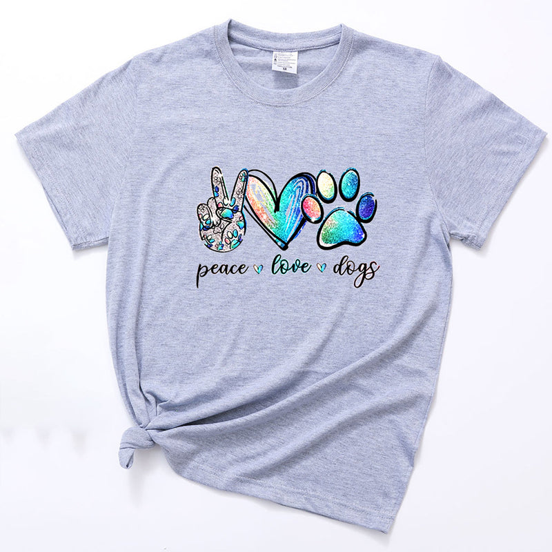 CVC Cotton Short Sleeve Ladies T-Shirt