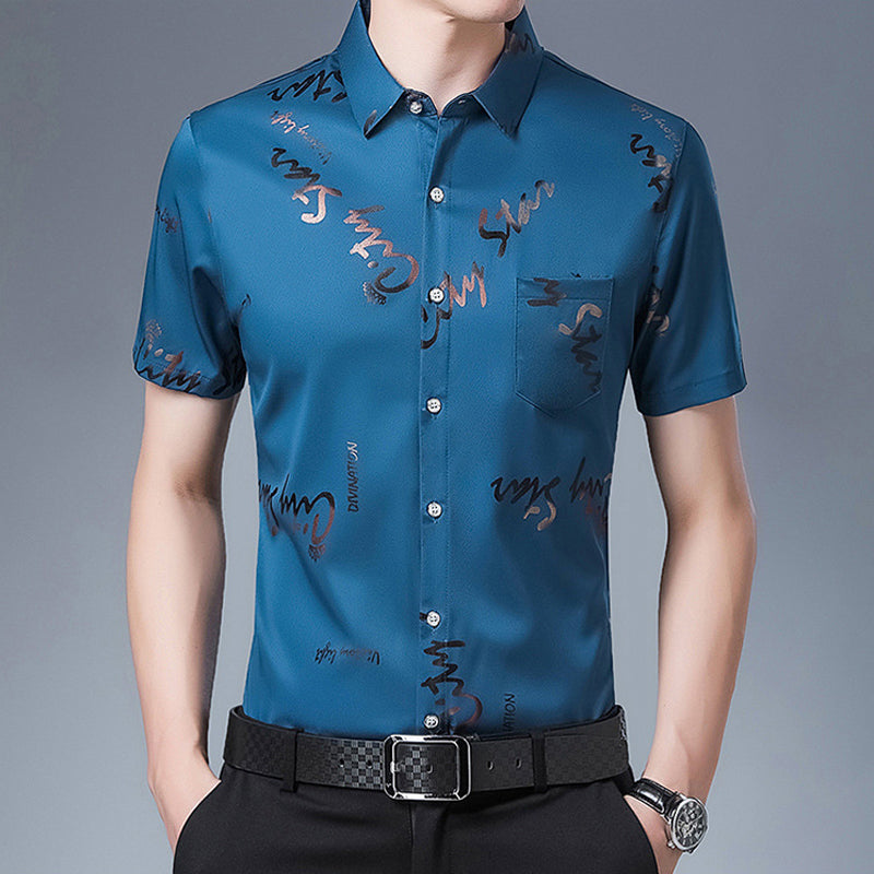 Men’s Thin Short-sleeve Shirt