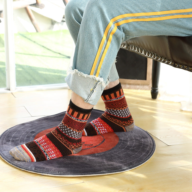 Retro Ethnic Socks