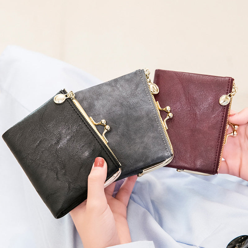 Women's Short Square Mini Wallet