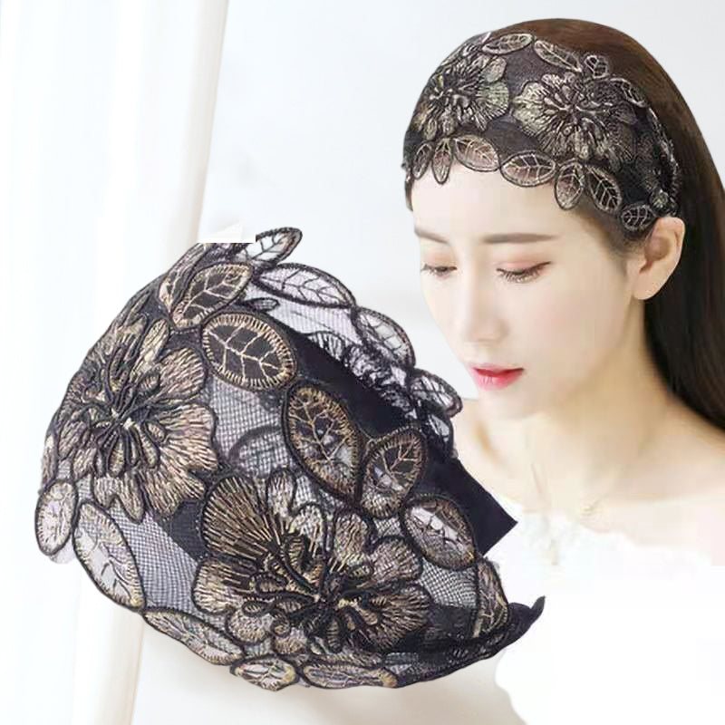Lace Flower Headband
