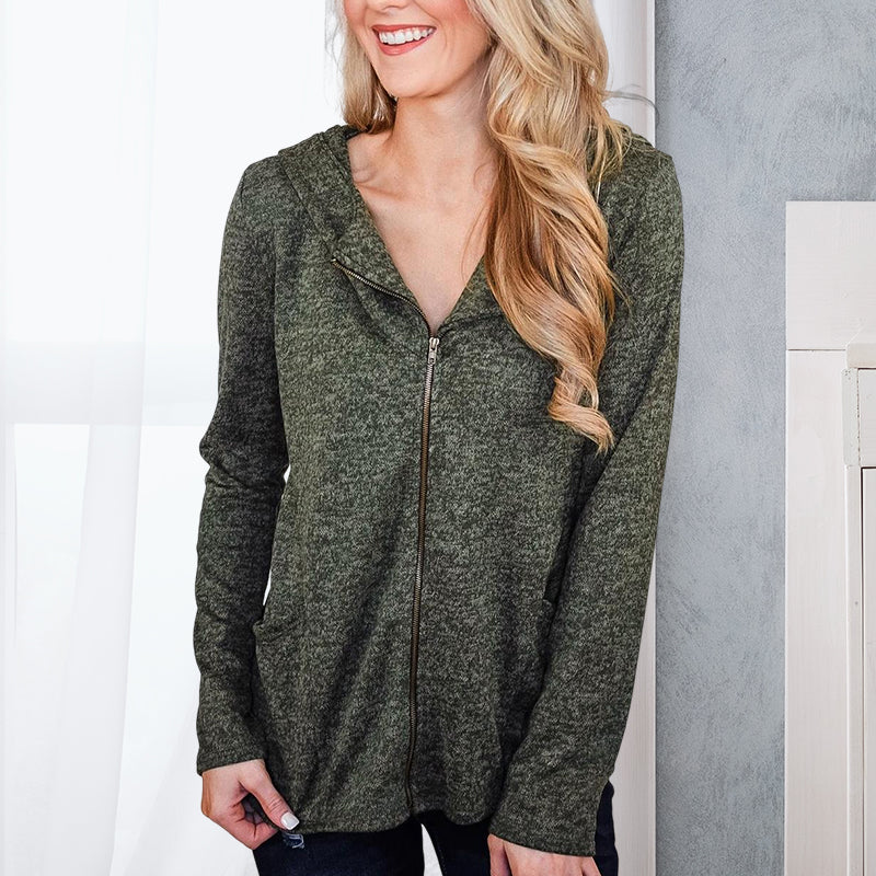 Zip Hooded Jacket