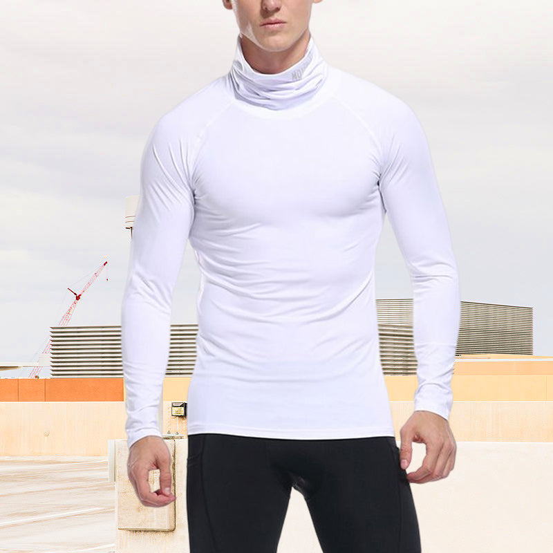 Turtleneck Tights Quick Dry Shirt
