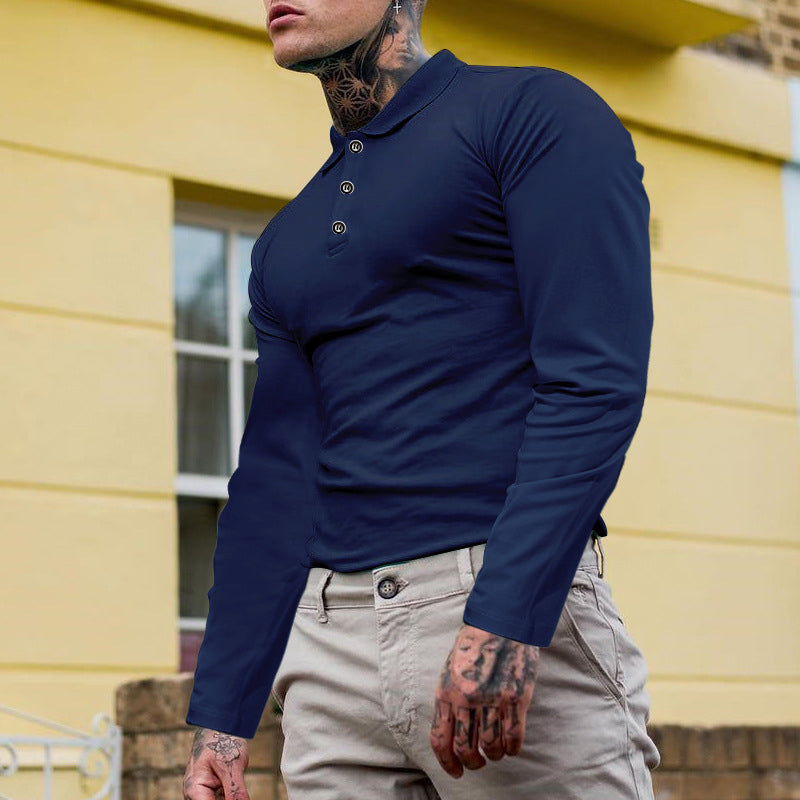 Lapel Fashion Sports Shirt