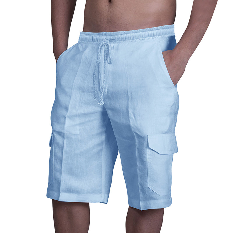 Men's Casual Linen Shorts