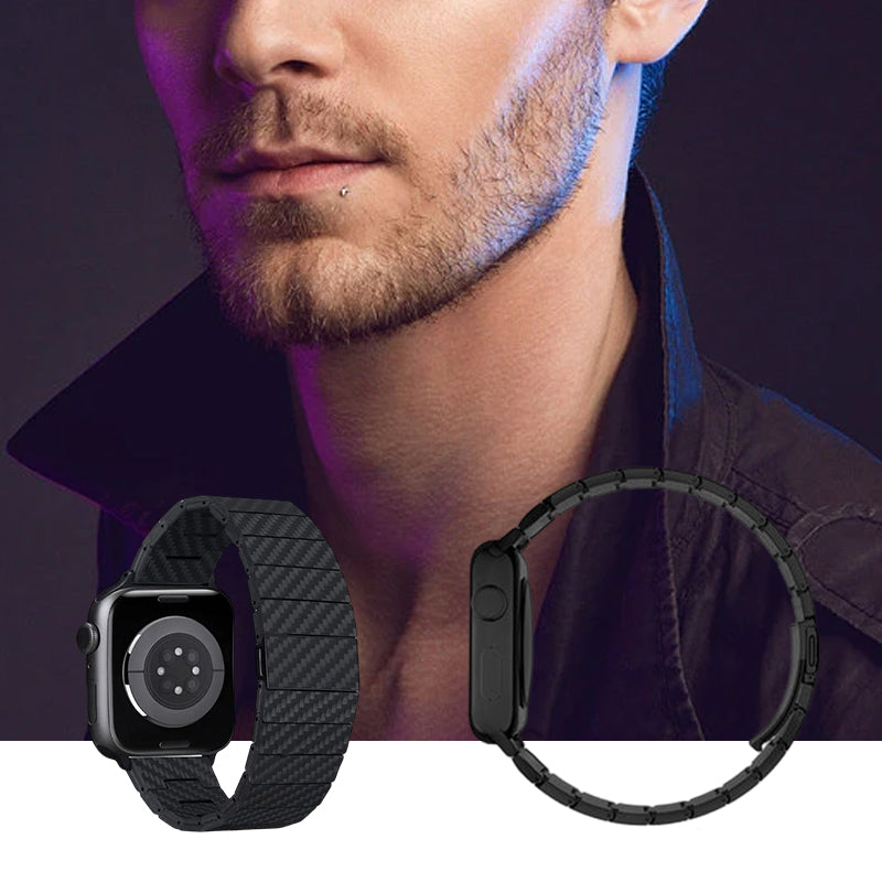 Adjustable Carbon Fiber Watch Band