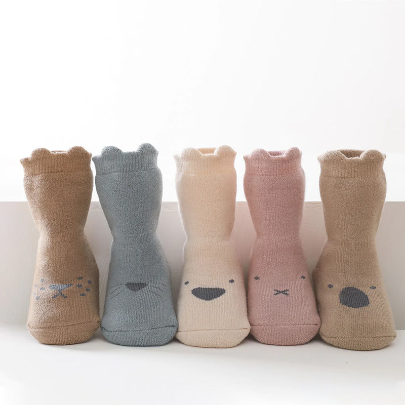 Autumn Winter Baby Socks Children Floor Socks