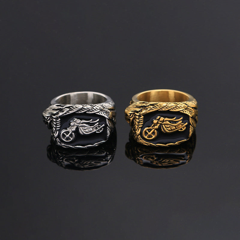 Men's Motorcycle Ring