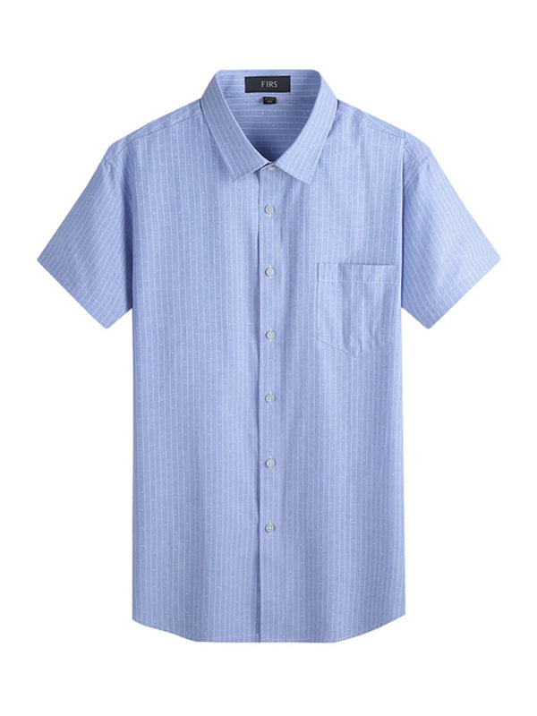 Men's Square Neck Short Sleeve Shirt