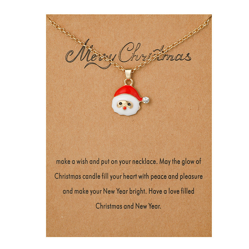 Christmas Ornament Necklaces