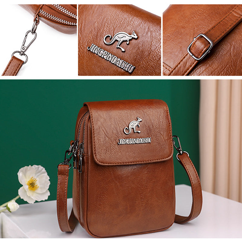 Leather Women's Wrist Bag