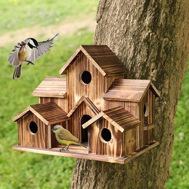 Natural Bird House for Backyard