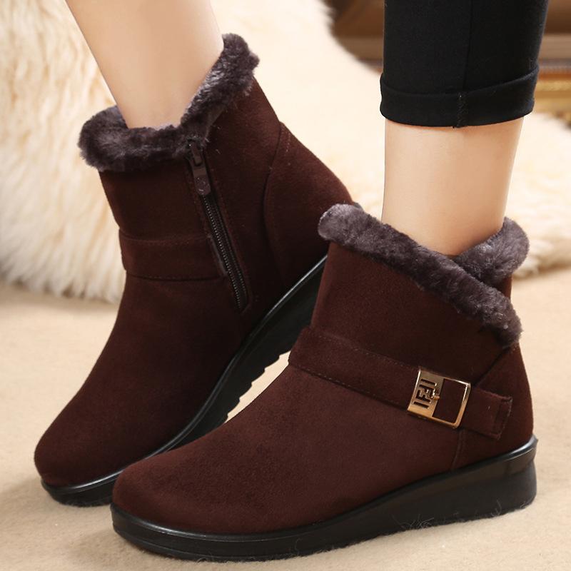 Women's Snow Boots with Fur