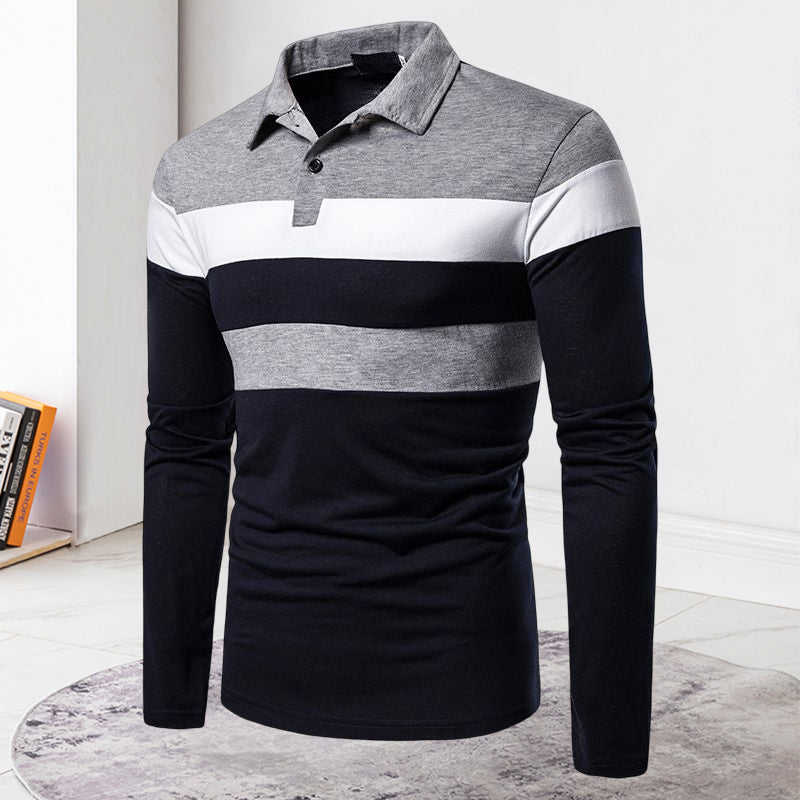 Men's Contrast Polo Shirt