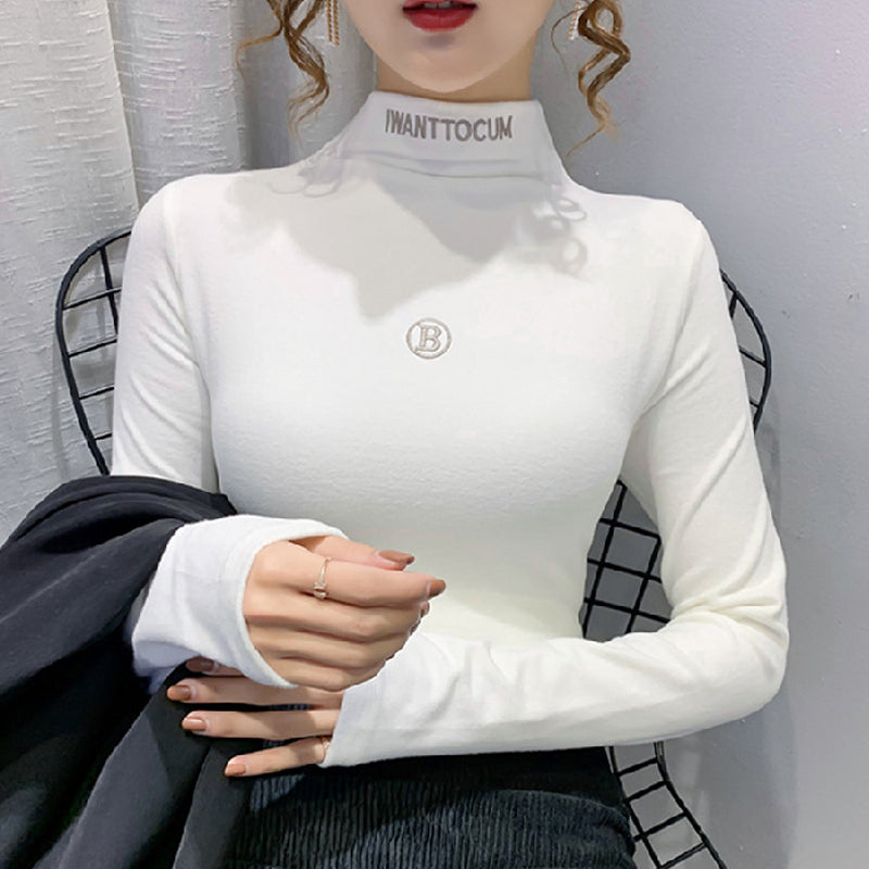 Half Turtleneck T-Shirt