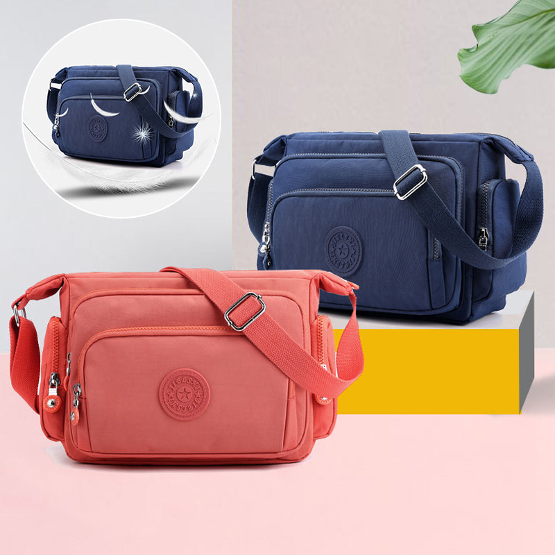 Waterproof Nylon Crossbody Shoulder Bag