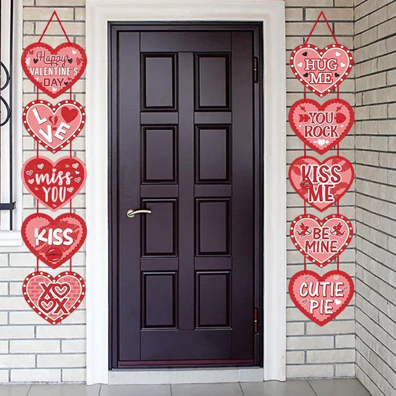 Happy Valentines Day Party Decoration Banner