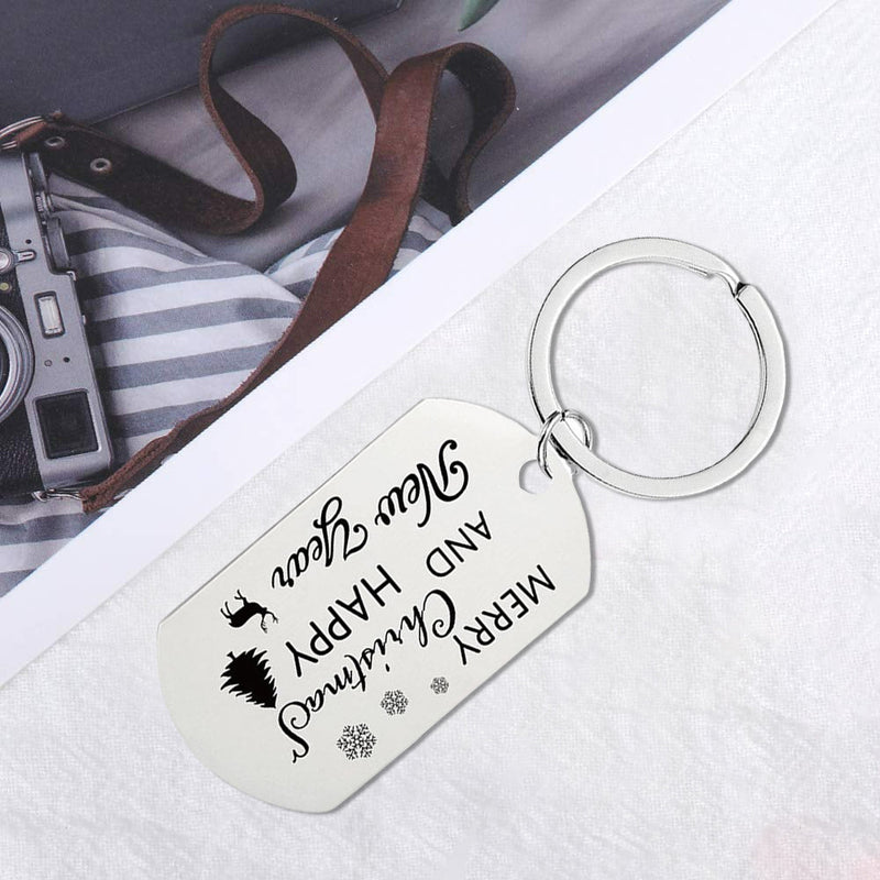 Christmas Army Keychain