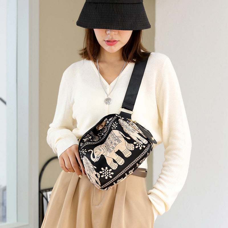 Houndstooth Small Bag