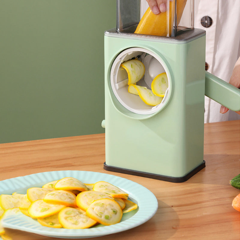 Multifunctional Drum Vegetable Cutter Kitchen Household Circular