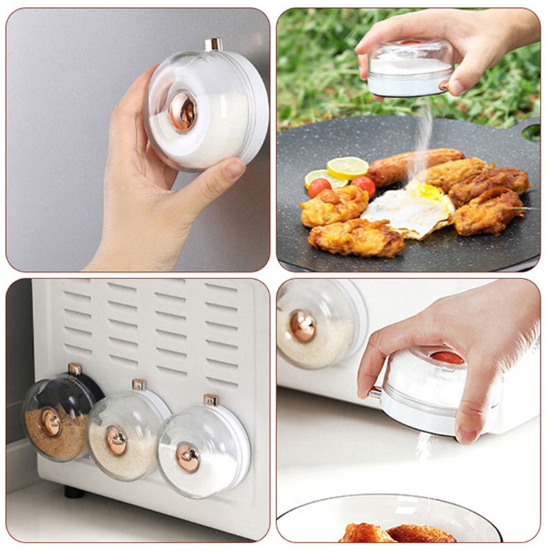 Magnetic Wall-mounted Seasoning Jar