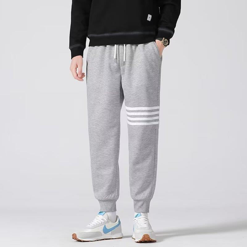 Striped Harem Track Pants